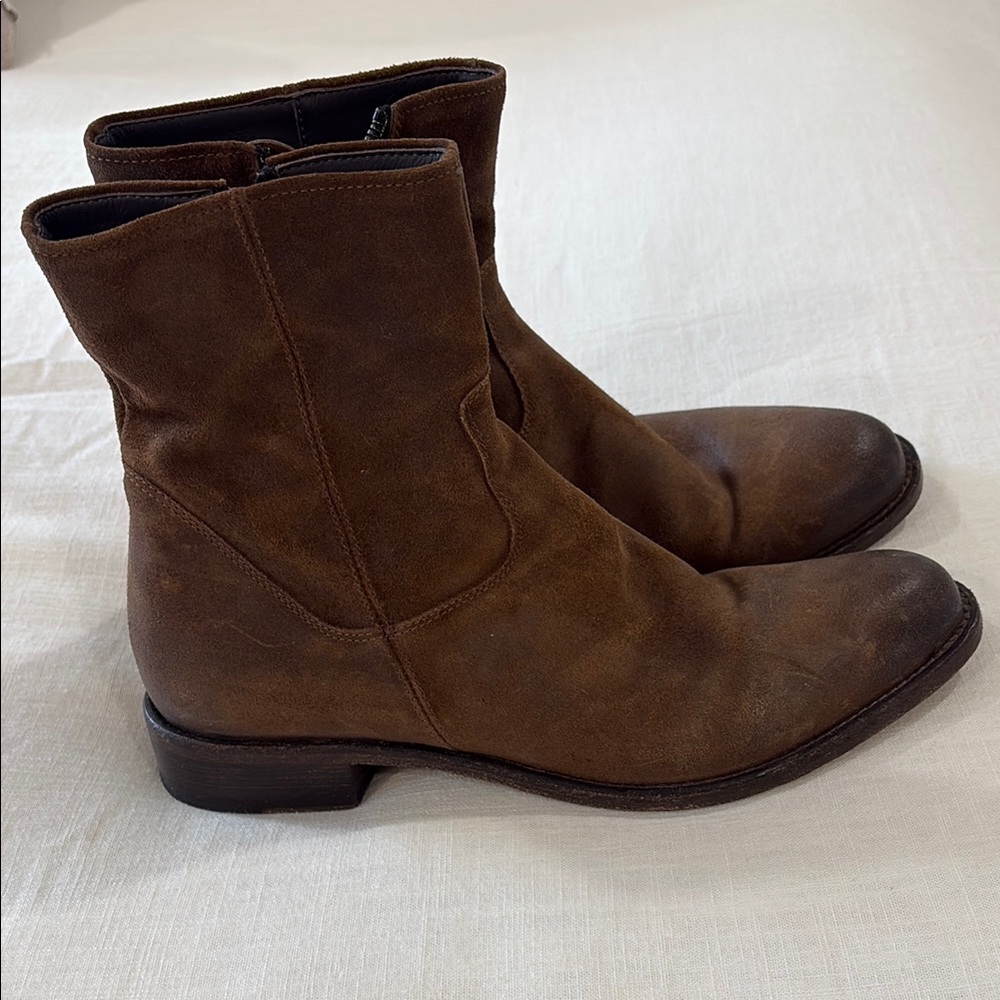 Men's Brown Leather Boots